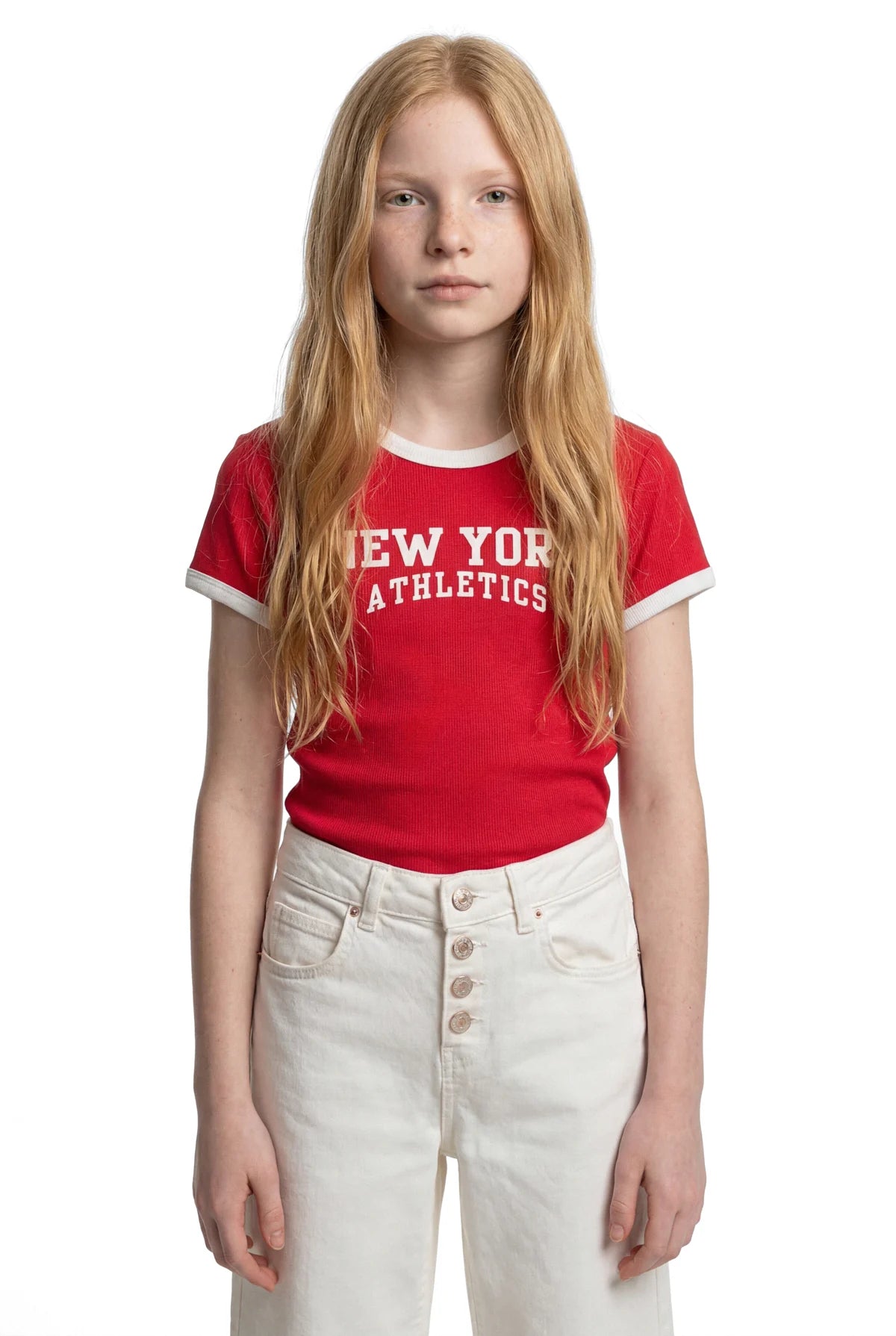Girl's T-shirt with Text Print