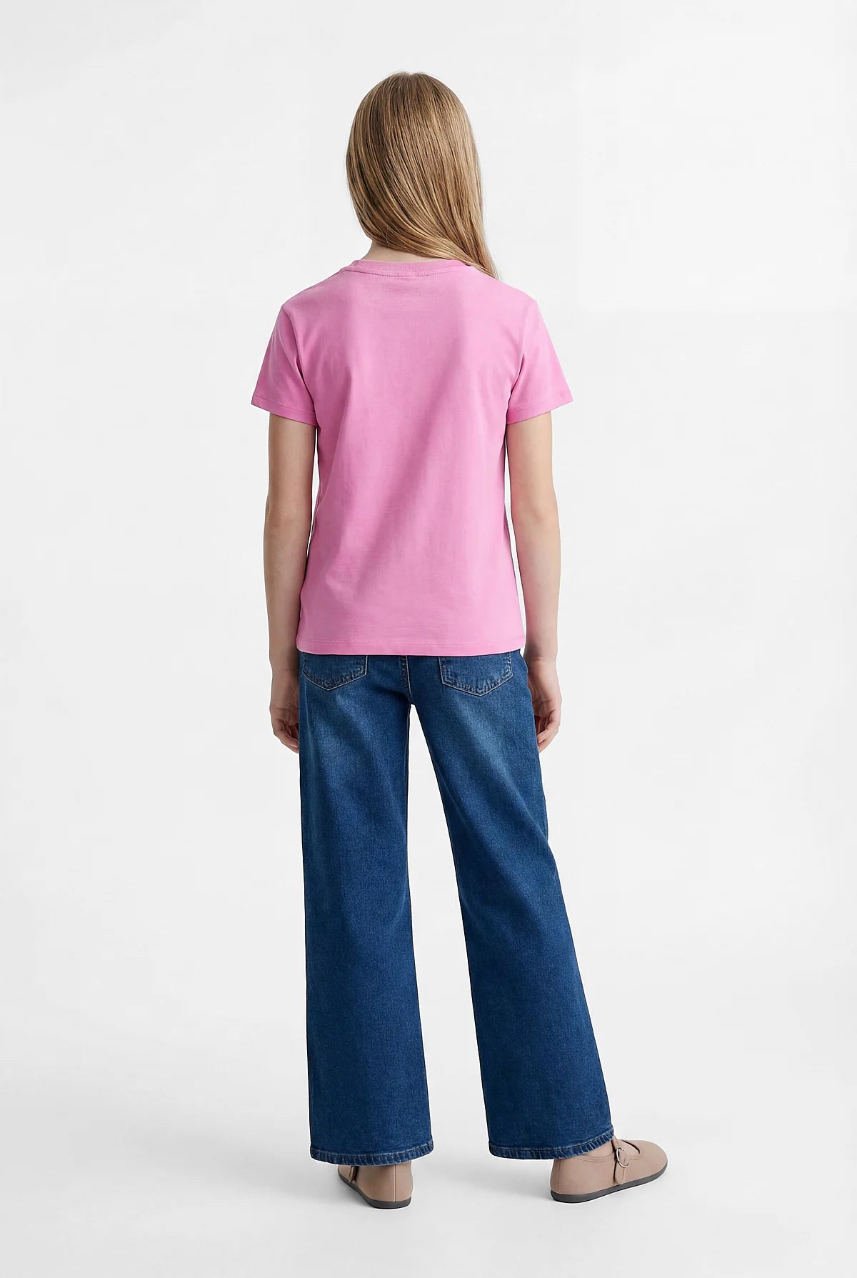 Girl's T-shirt with Text Print