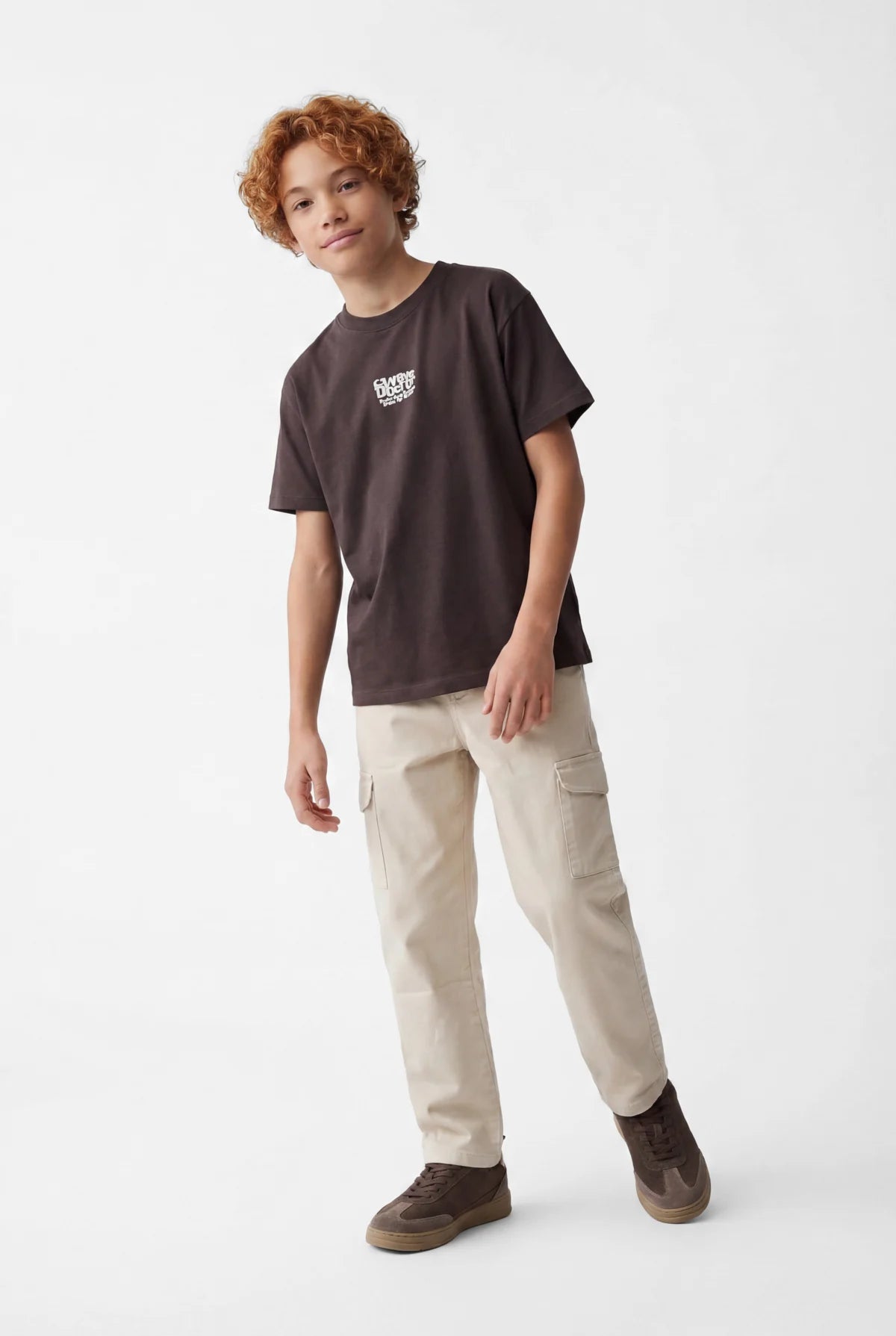 Boys' Oversize Printed T-shirt