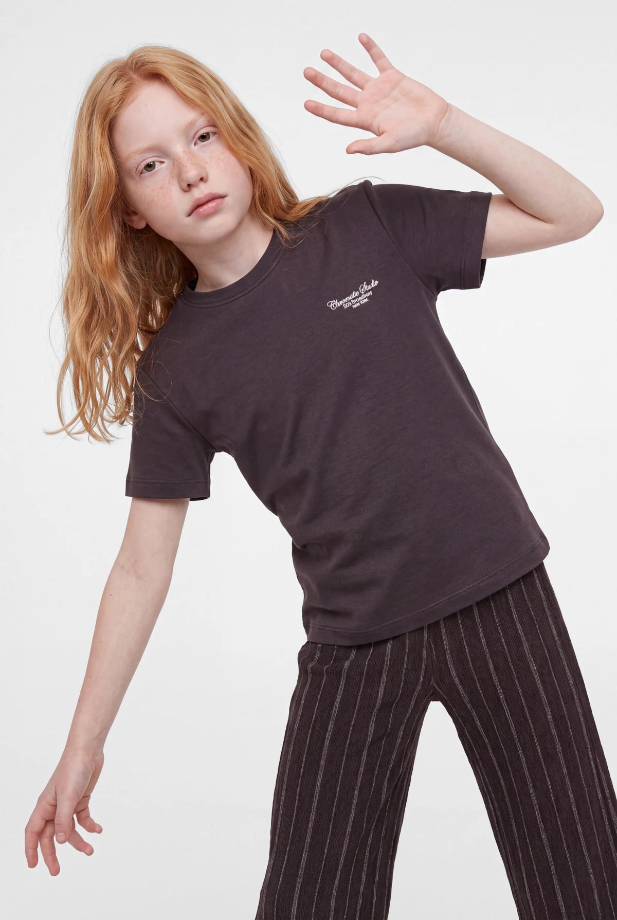 Girls' Printed Basic T-Shirt