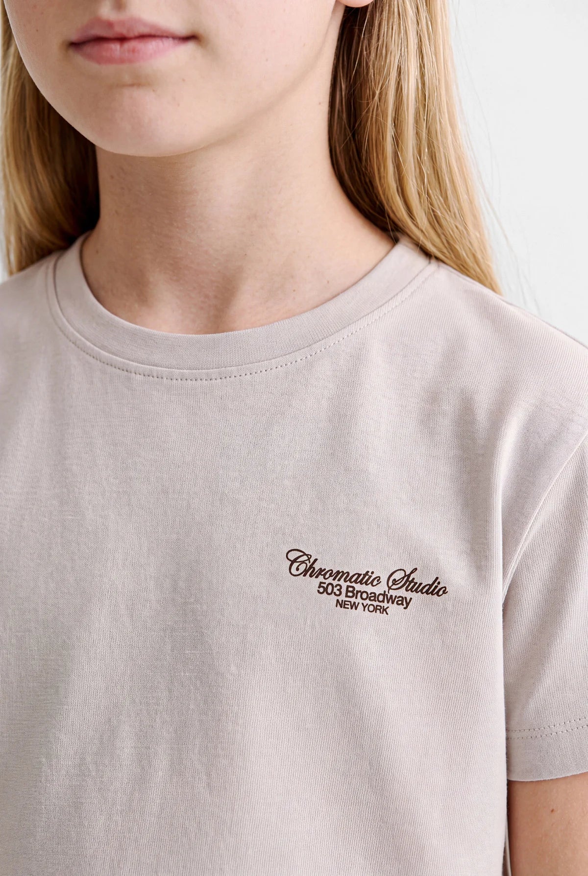 Girls' Printed Basic T-Shirt
