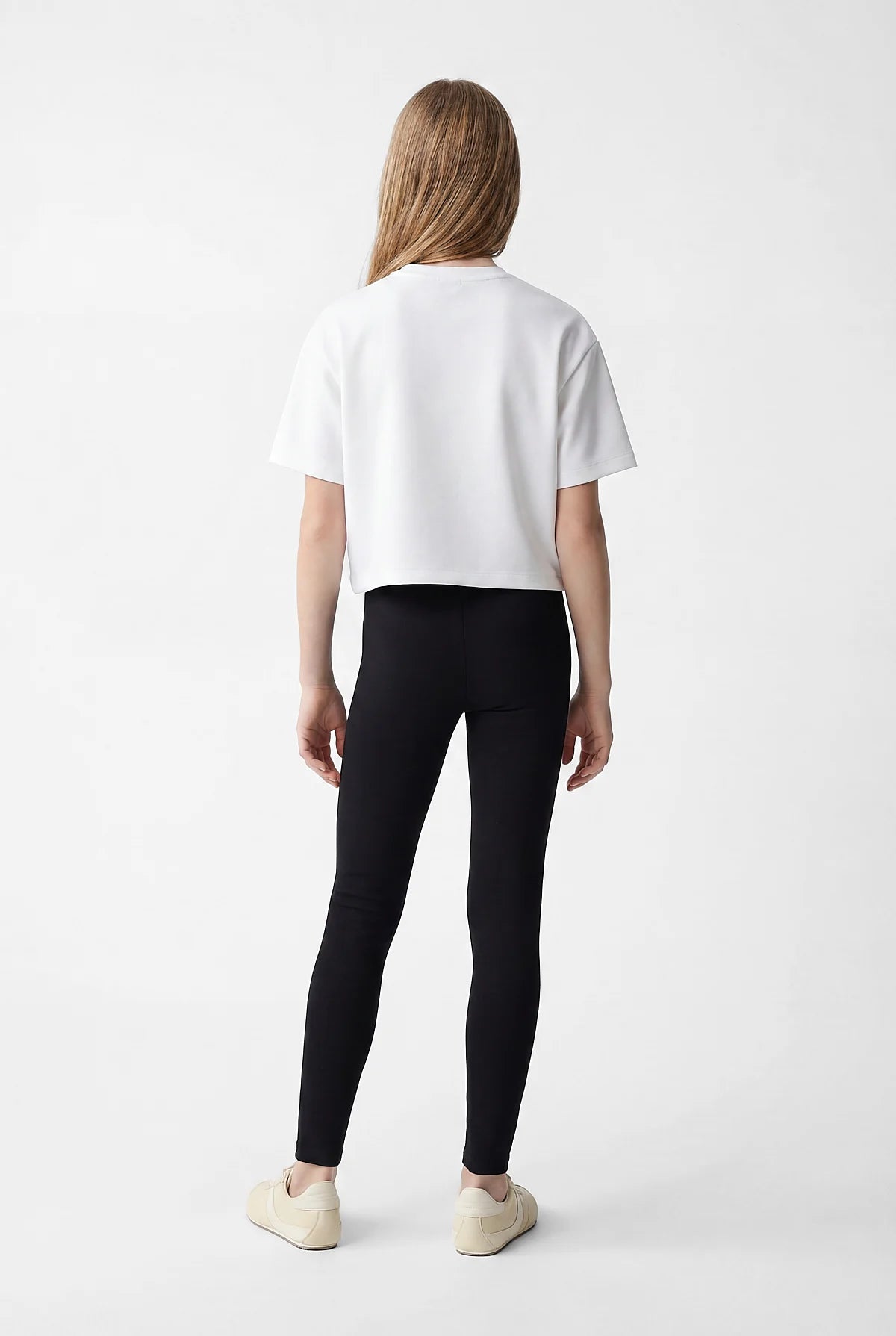 Girls' Striped Detail T-shirt