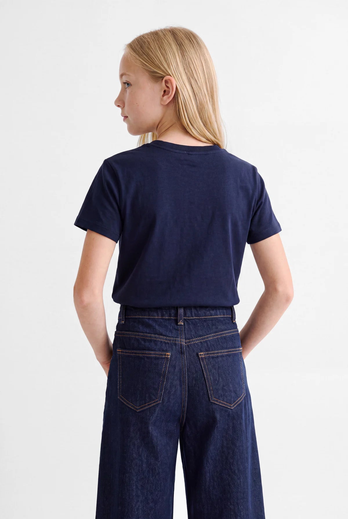 Girls' Crew Neck Printed T-Shirt