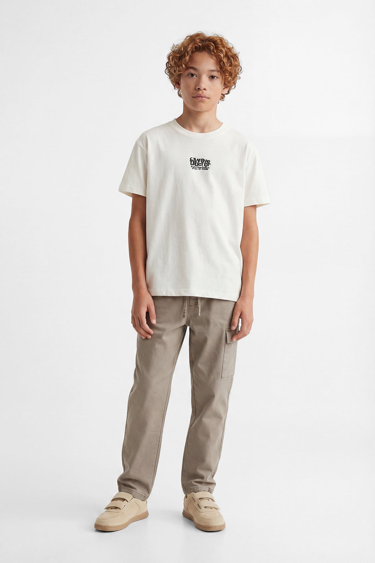Boys' Oversize Printed T-shirt