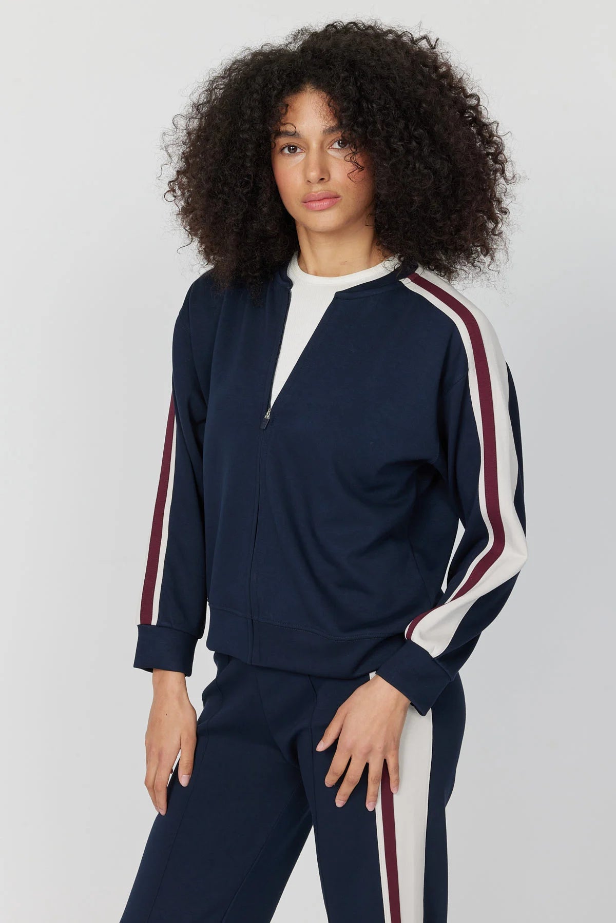 Women's Mandarin Collar Sweatshirt
