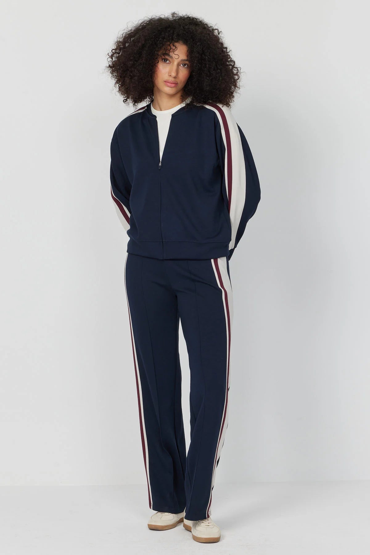 Women's Mandarin Collar Sweatshirt