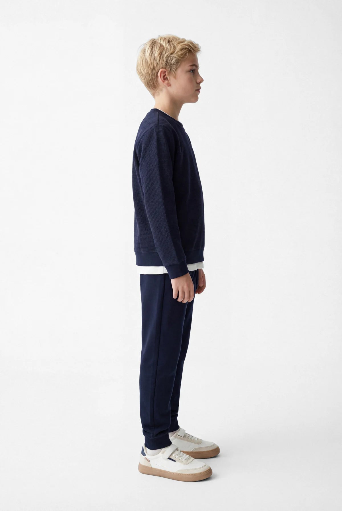 Boys' Ribbed Sweatshirt