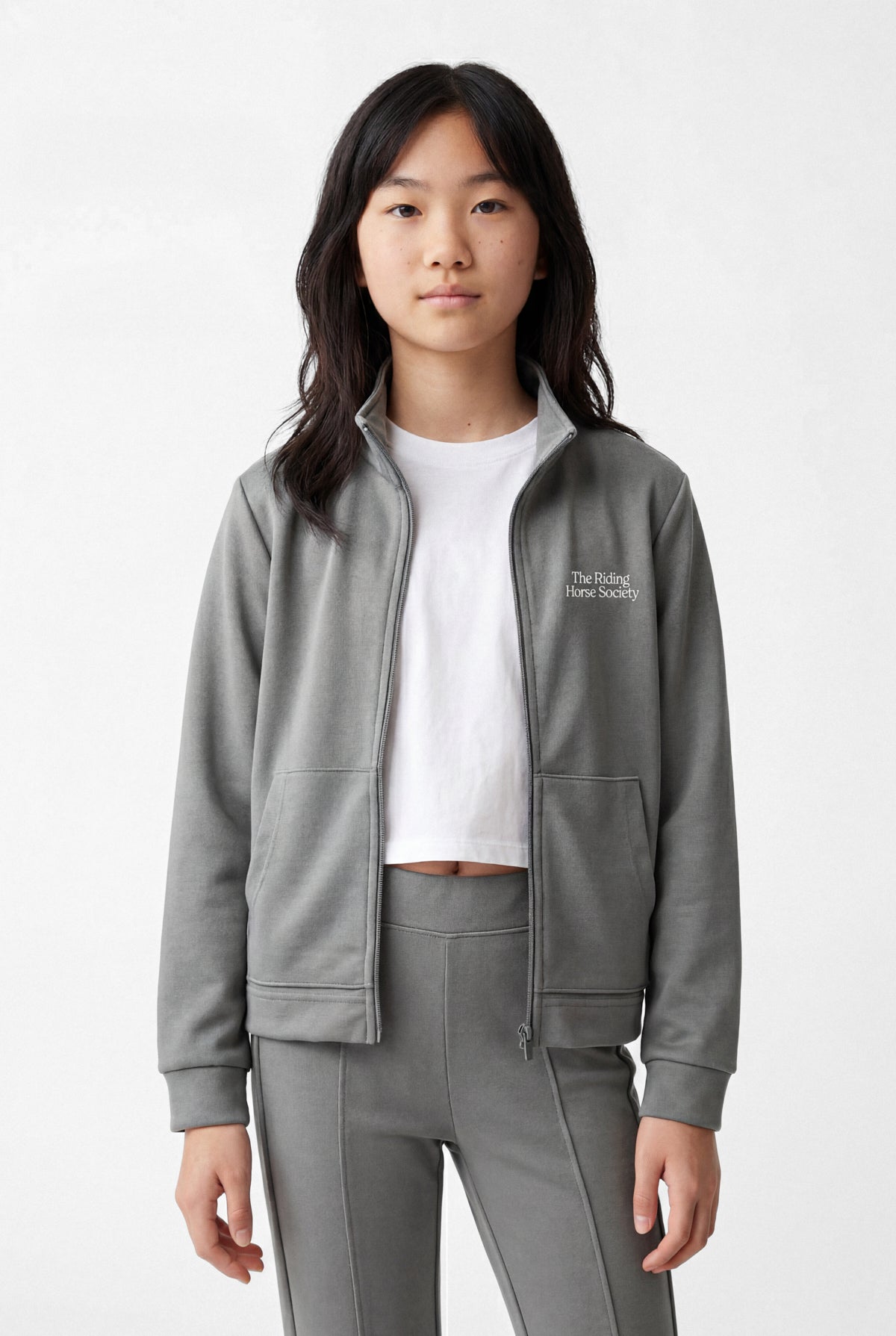 Girls' Soft Textured Sweatshirt