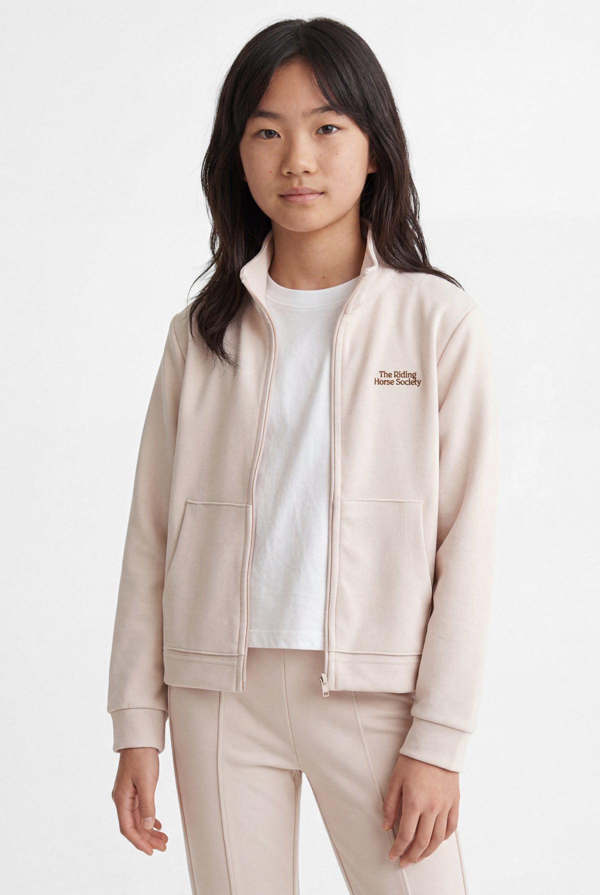 Girls' Soft Textured Sweatshirt