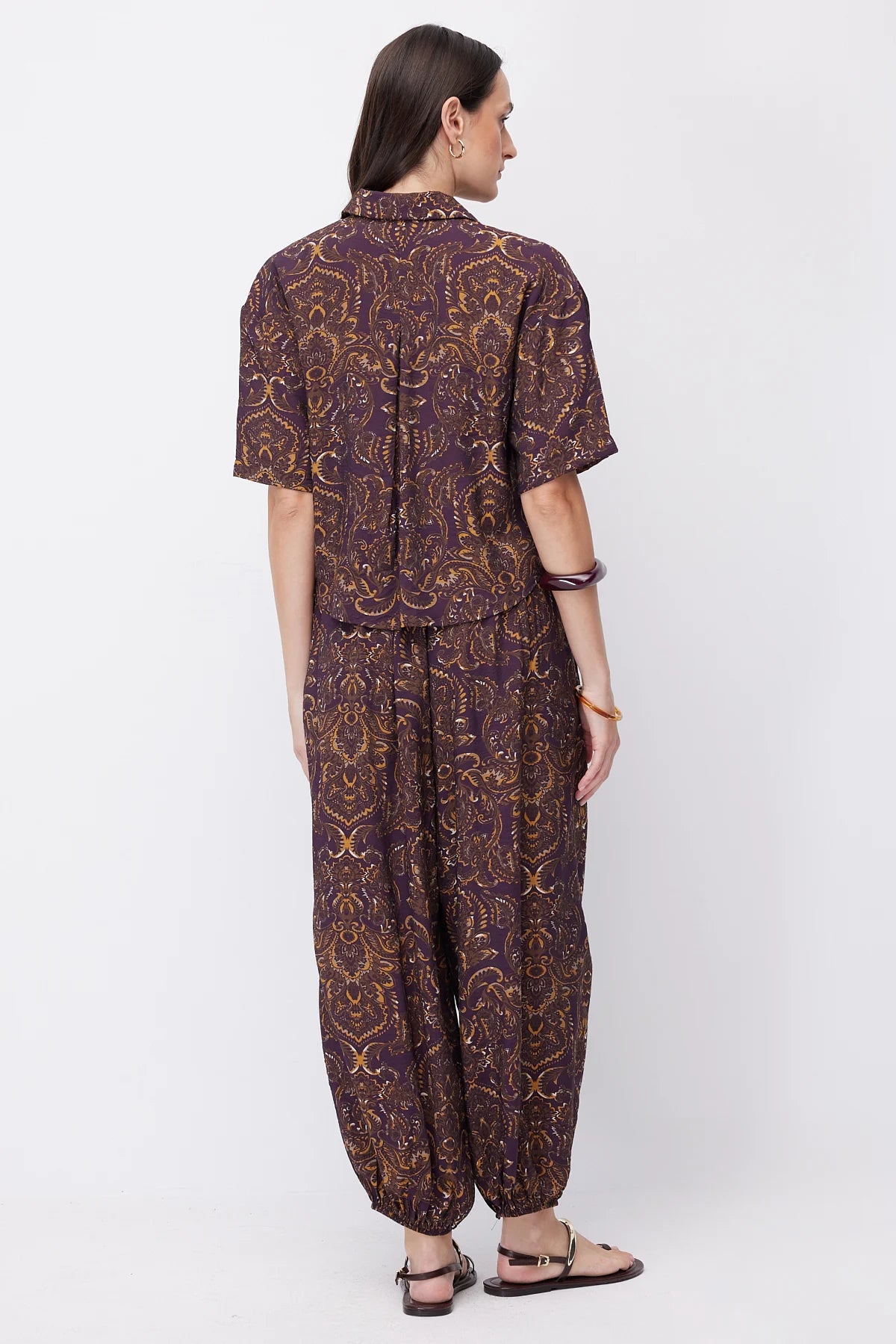 Women's Patterned Harem Pants