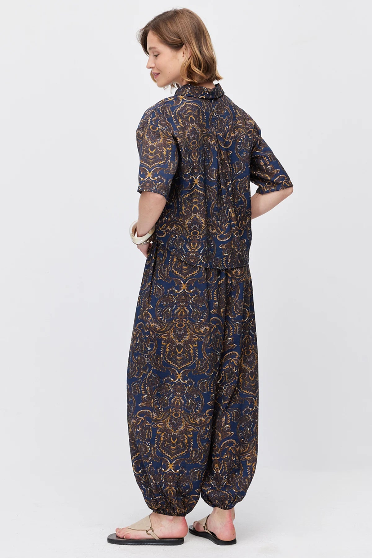Women's Patterned Harem Pants