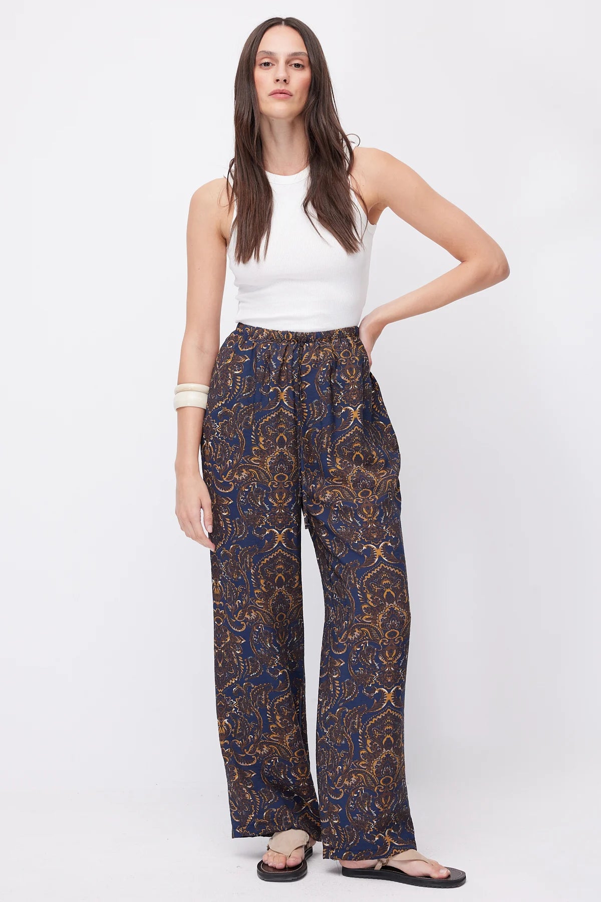 Women's Ethnic Patterned Trousers