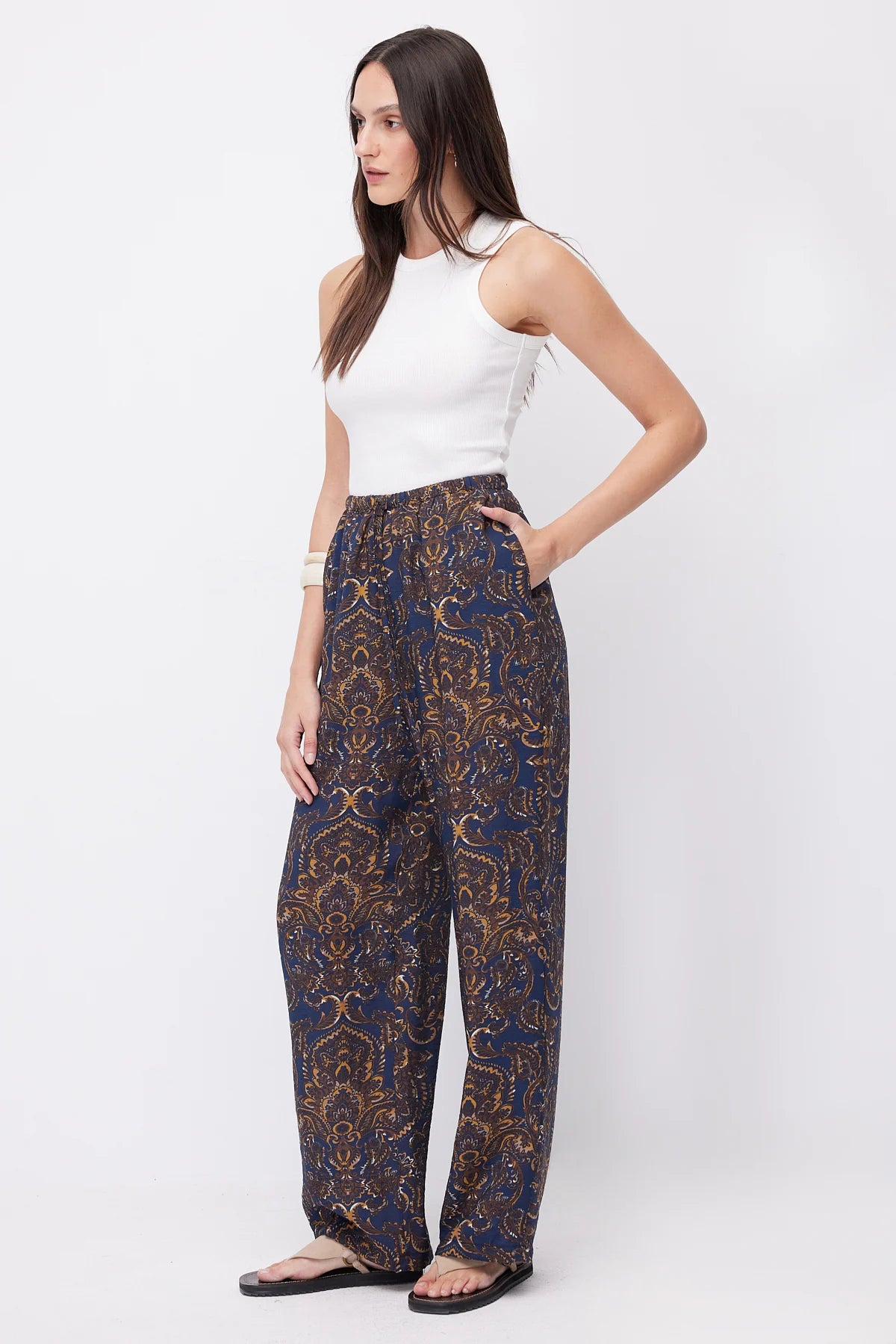 Women's Ethnic Patterned Trousers