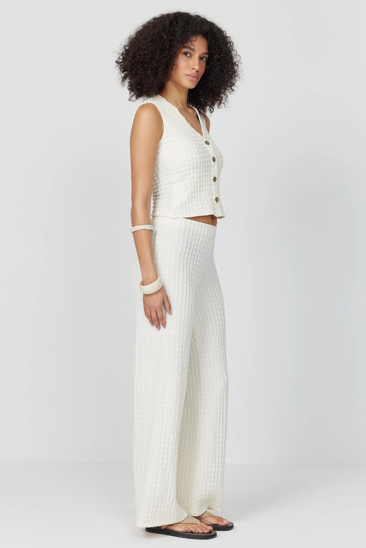 Women's Textured Pants