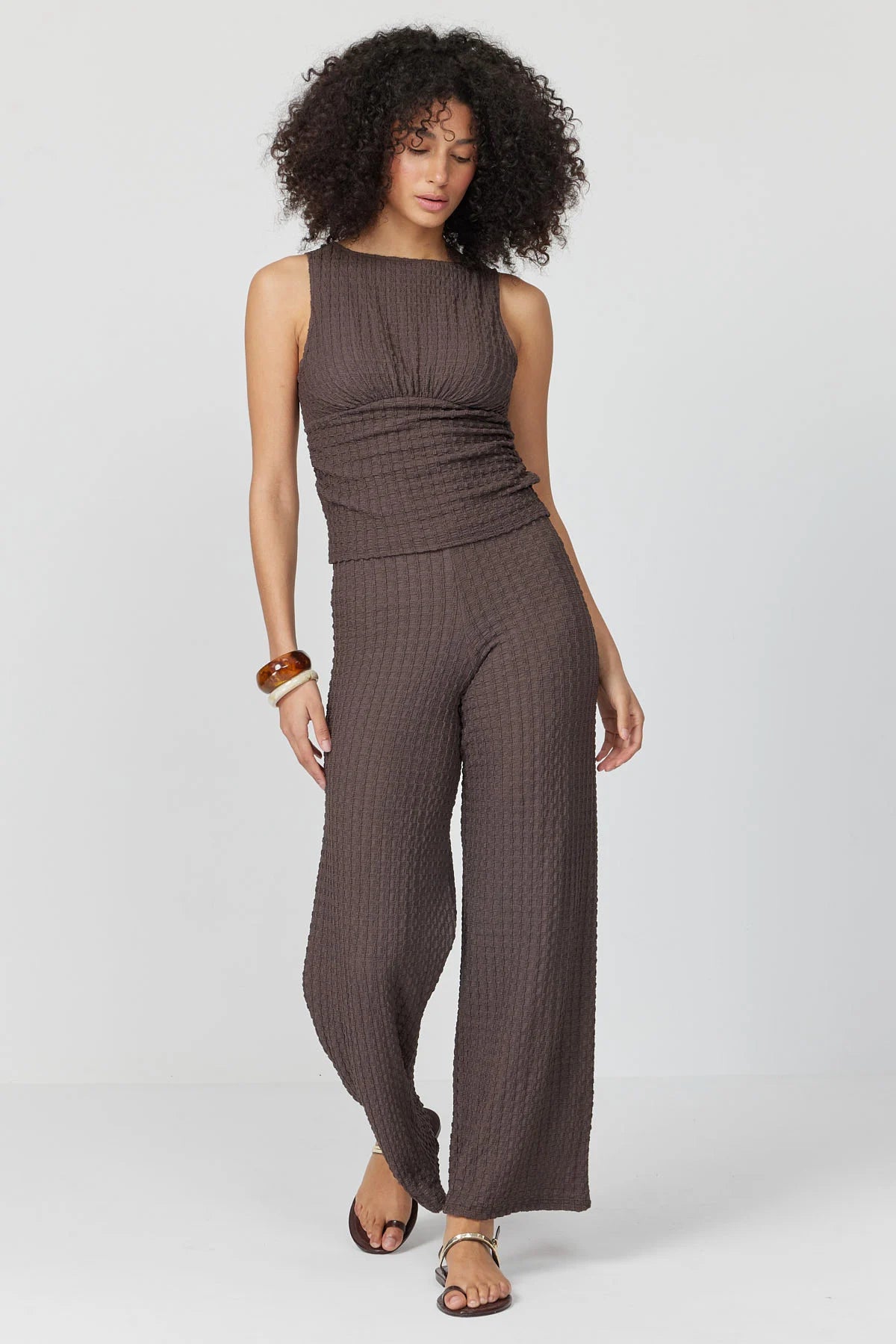 Women's Textured Pants