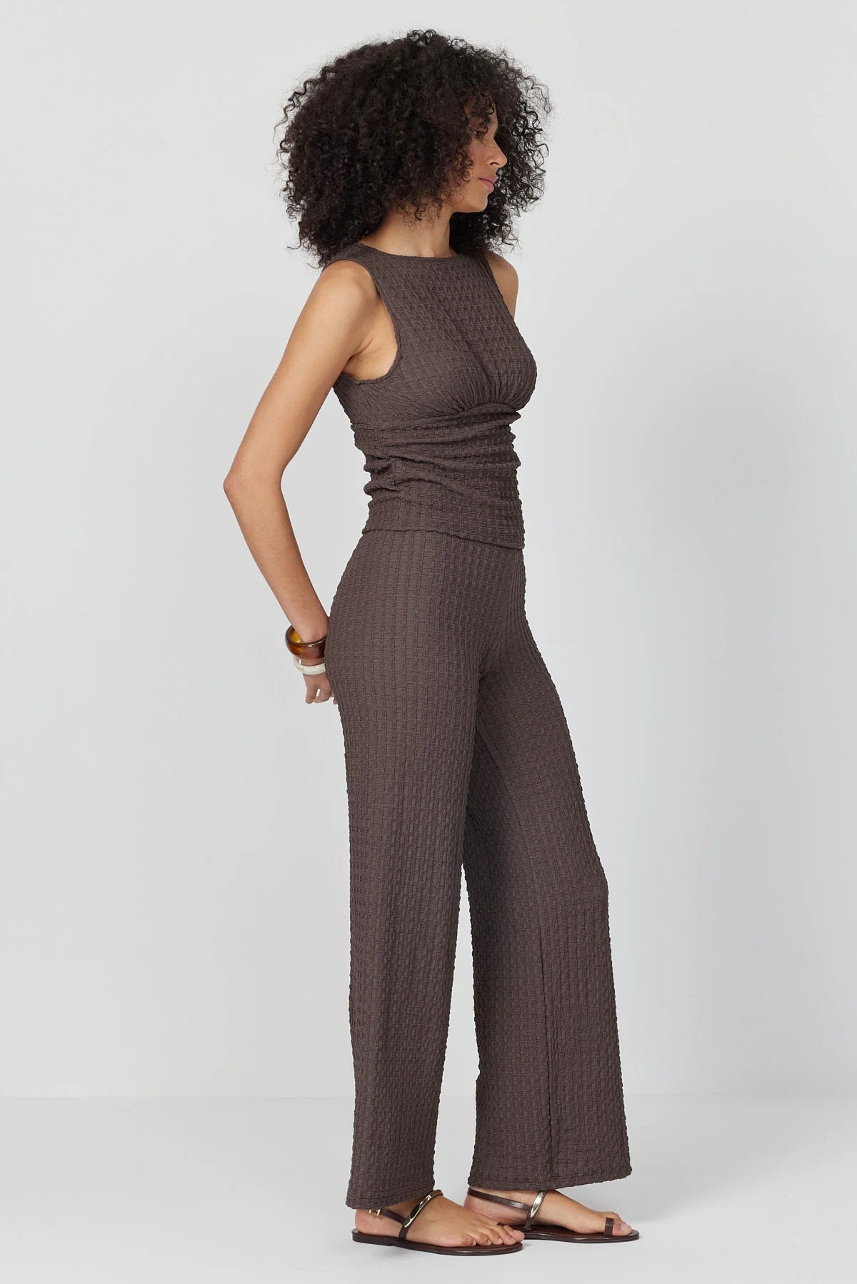 Women's Textured Pants