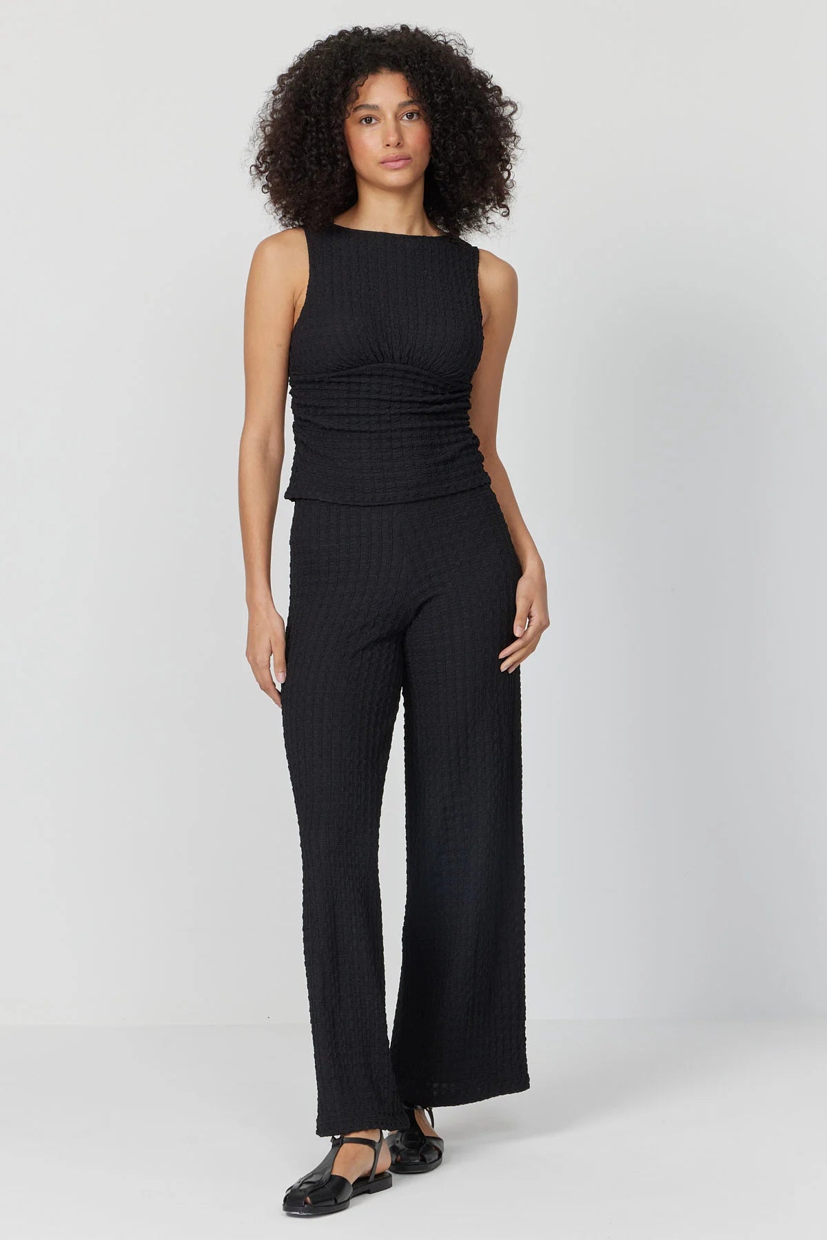 Women's Textured Pants