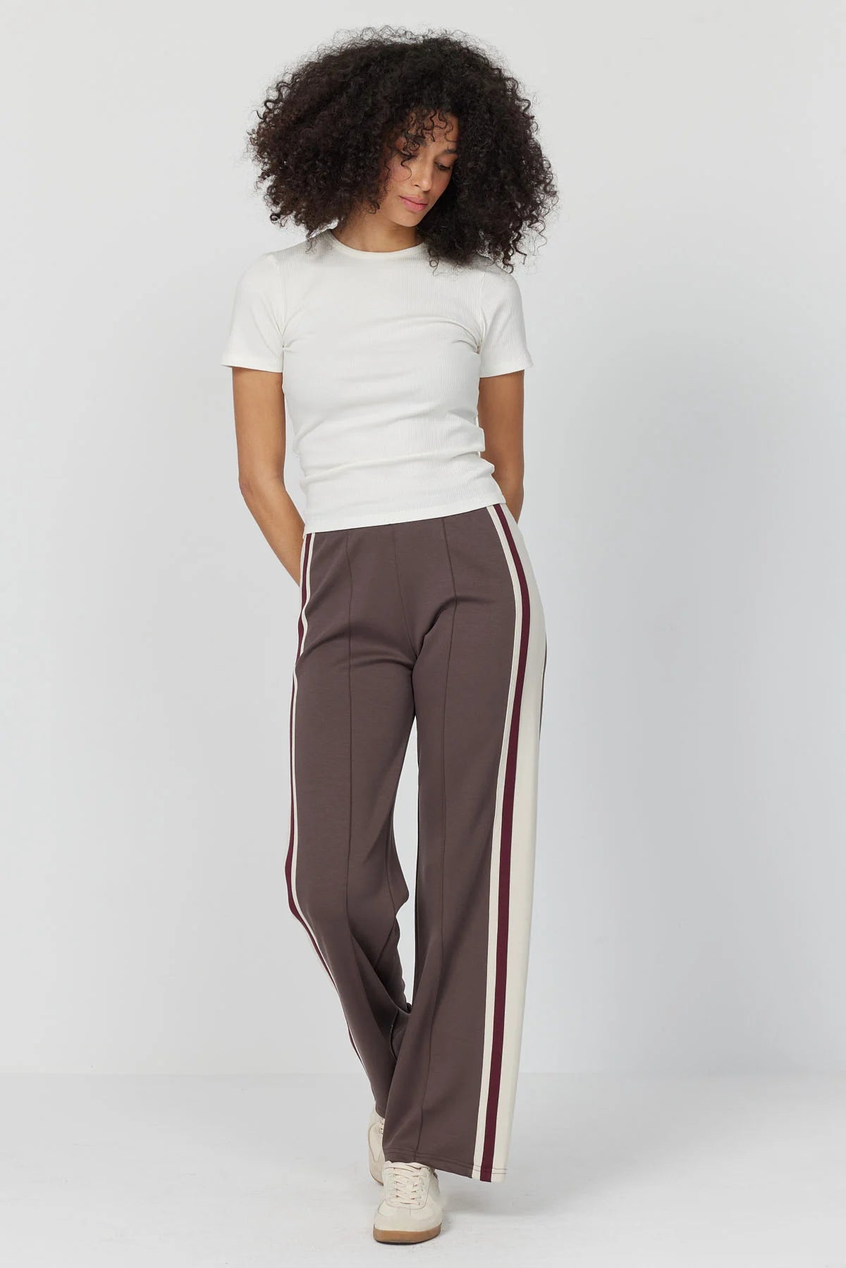 Women's Sweatpants with Front Seam Detail Bottoms