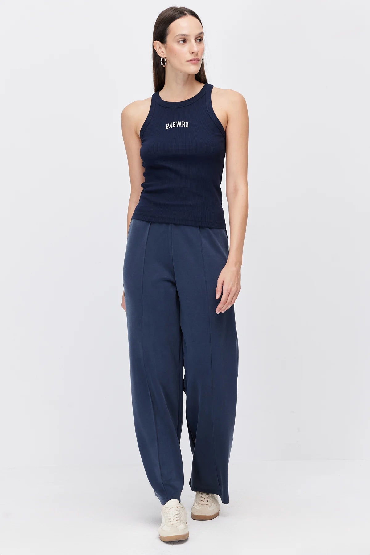 Women's Pants with Front Seam Detail