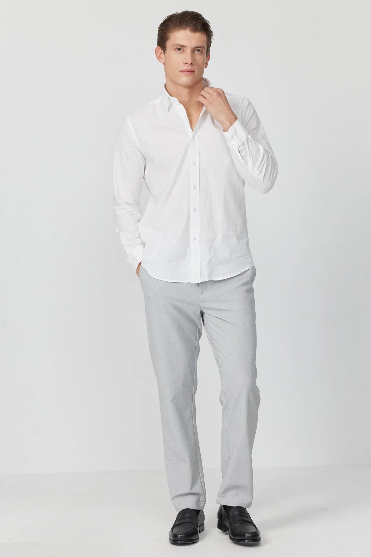 Men's Jogger Pants with Elastic Waistband