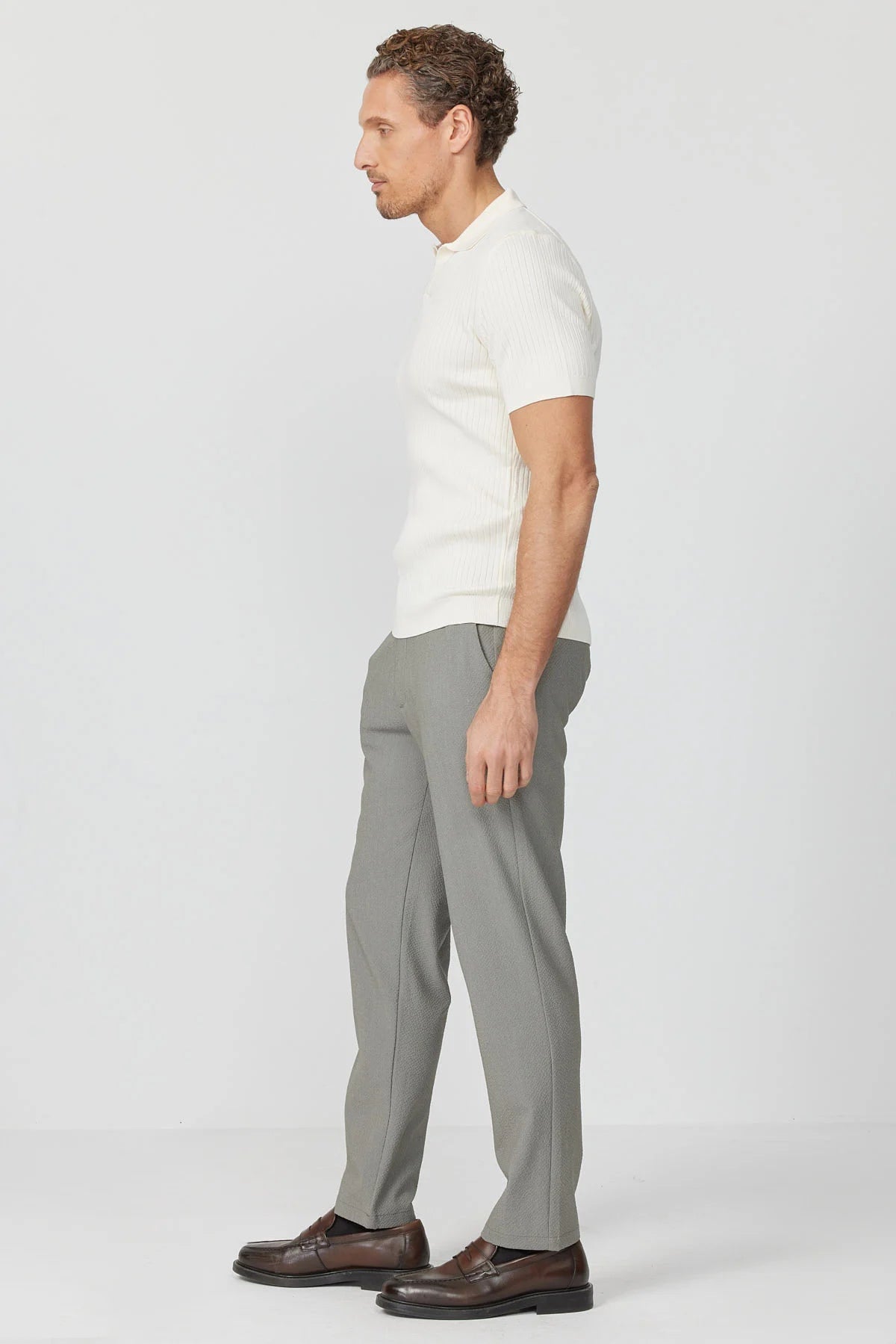 Men's Jogger Pants with Elastic Waistband