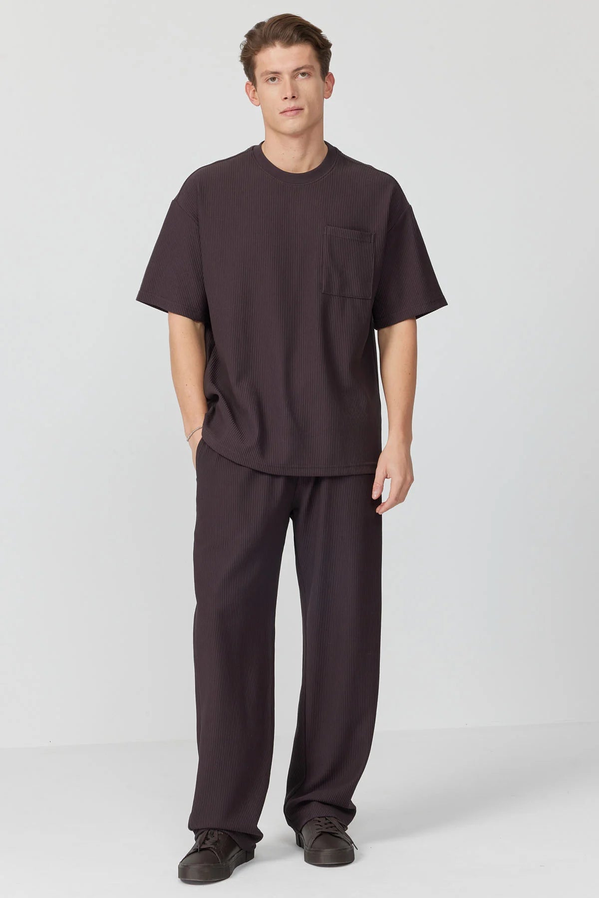 Men's Textured Sweatpants