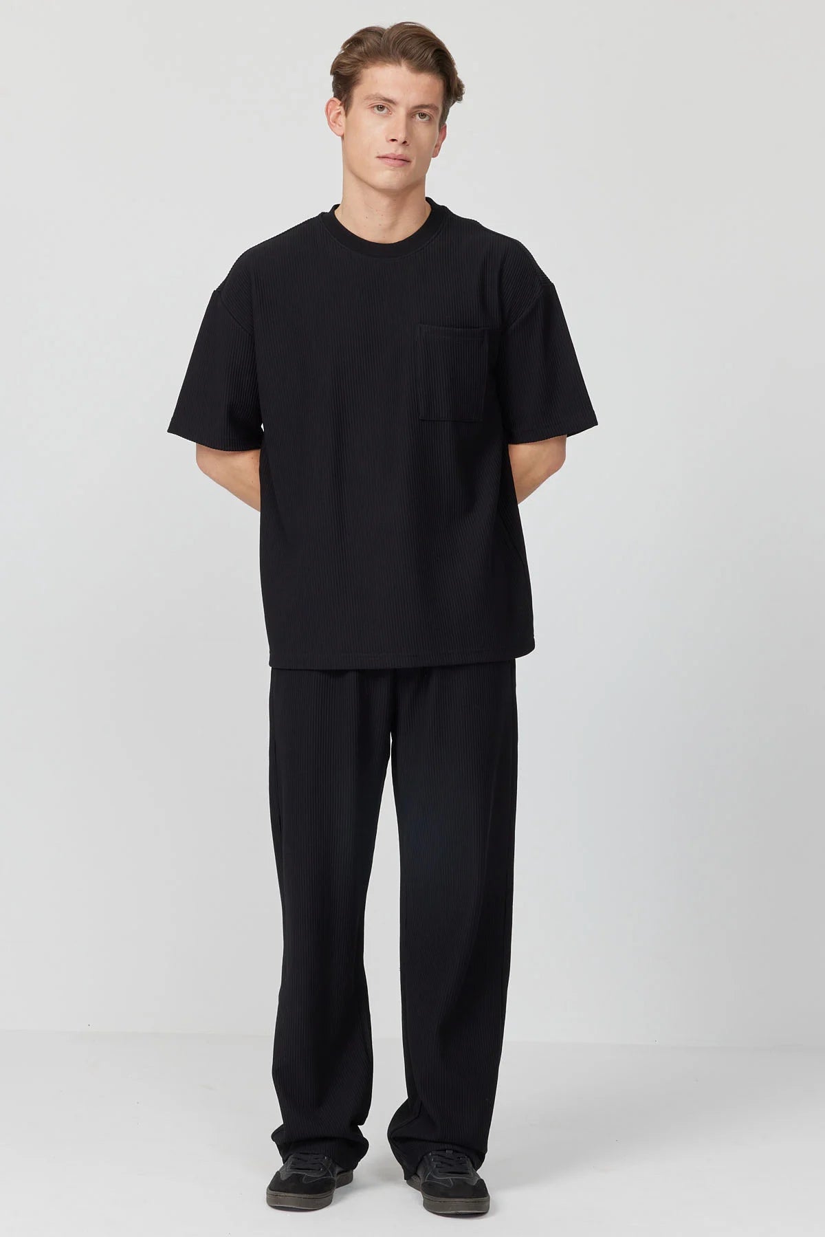 Men's Textured Sweatpants