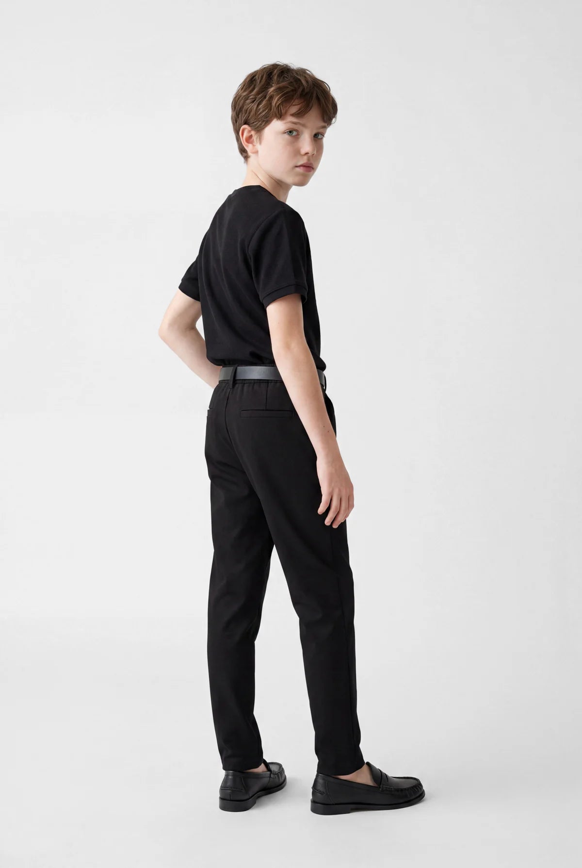 Boys' Jogger Pants with Elastic Waistband