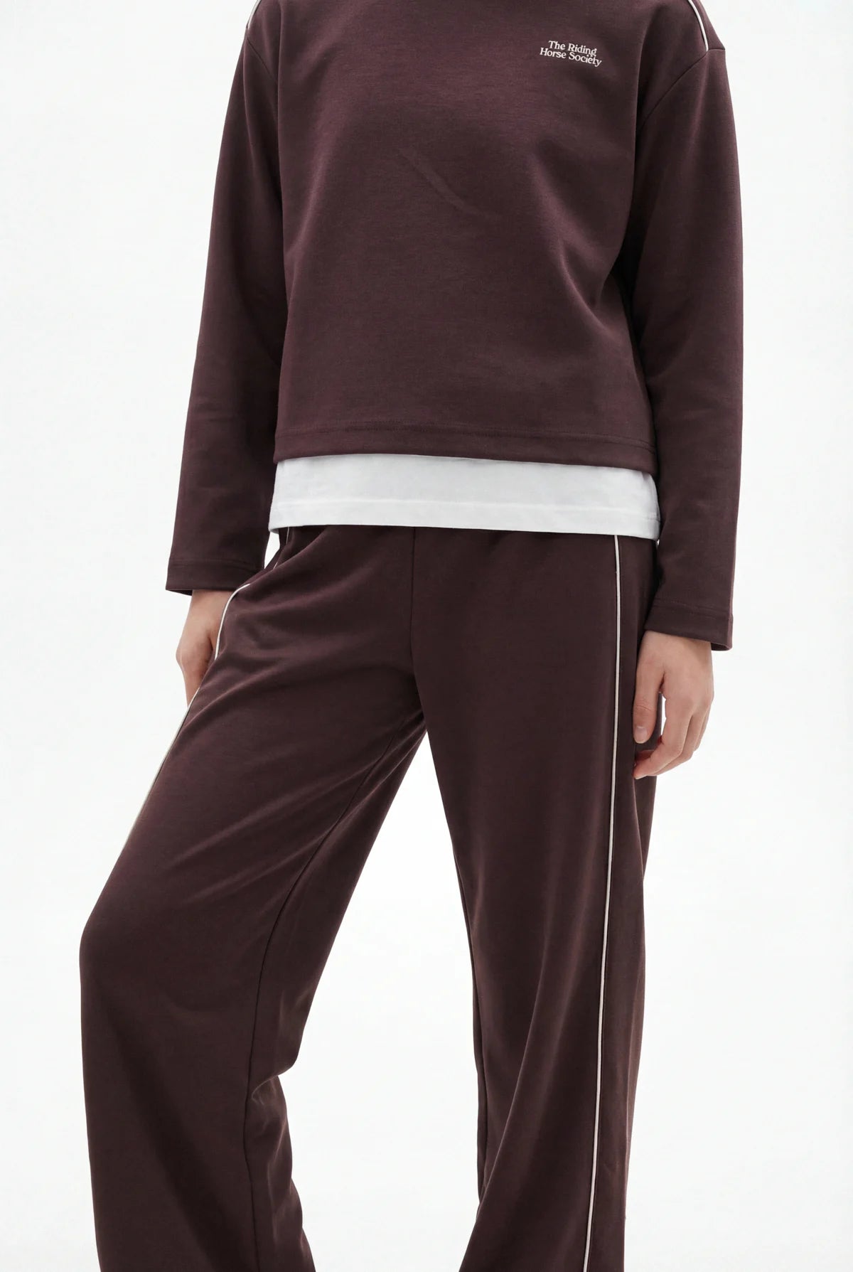 Girls' Trousers with Side Stripes