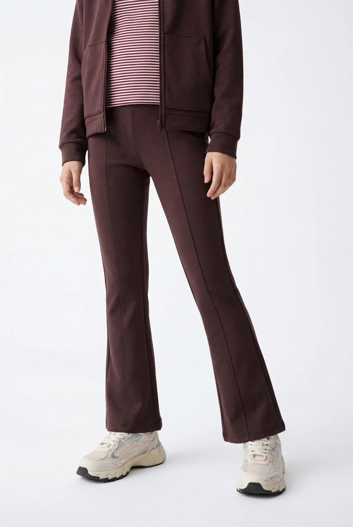 Girls' Pants with Elastic Waistband