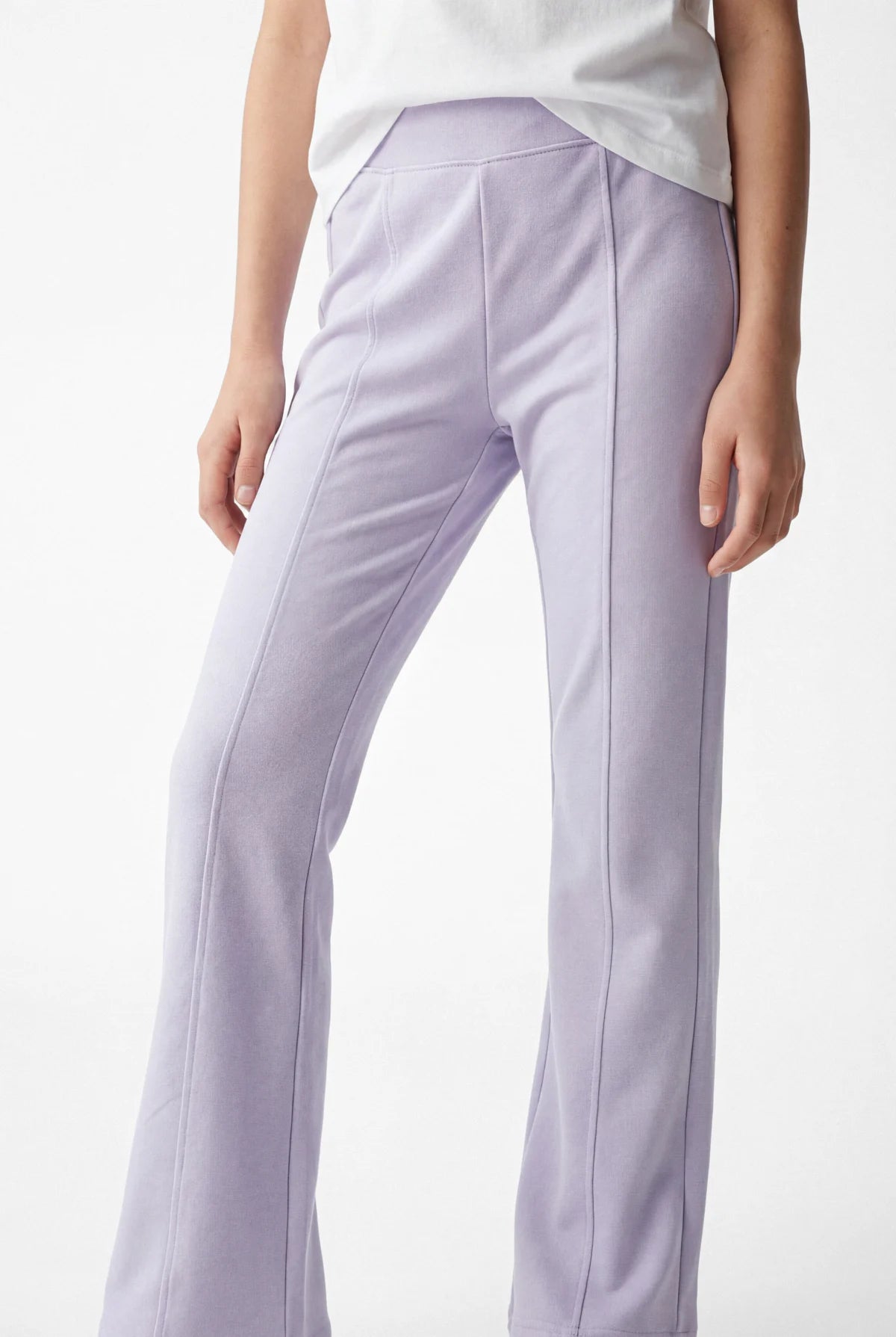Girls' Pants with Elastic Waistband