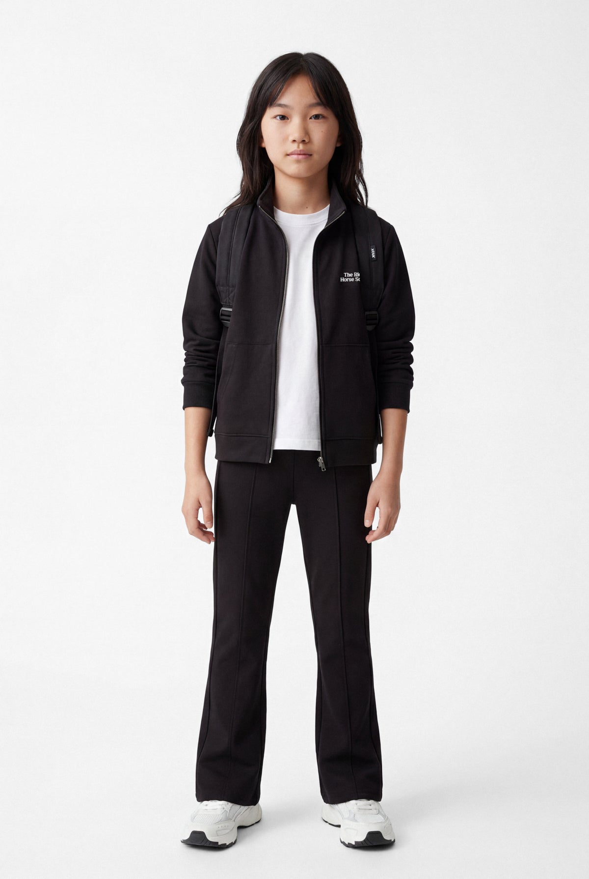 Girls' Pants with Elastic Waistband