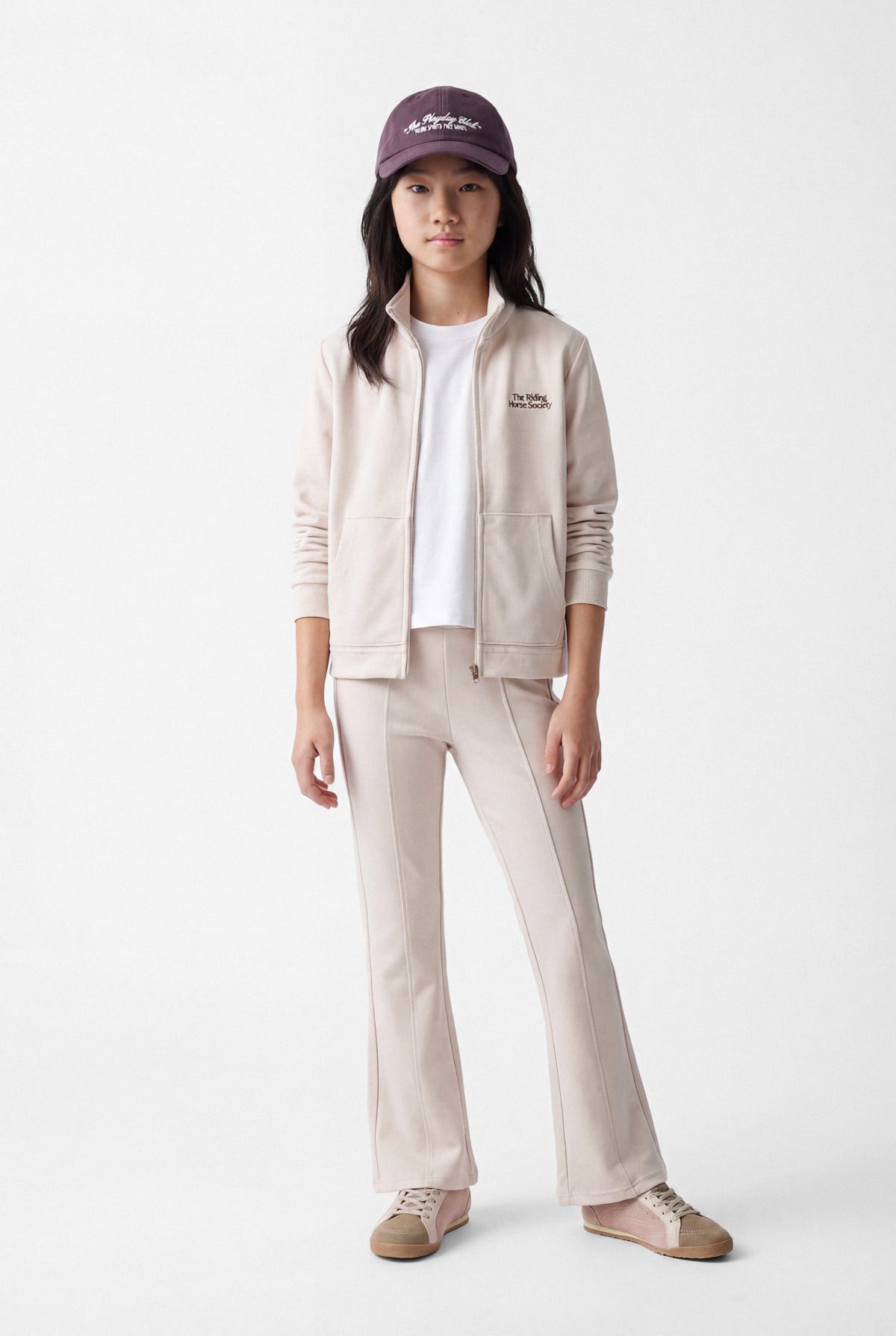 Girls' Pants with Elastic Waistband