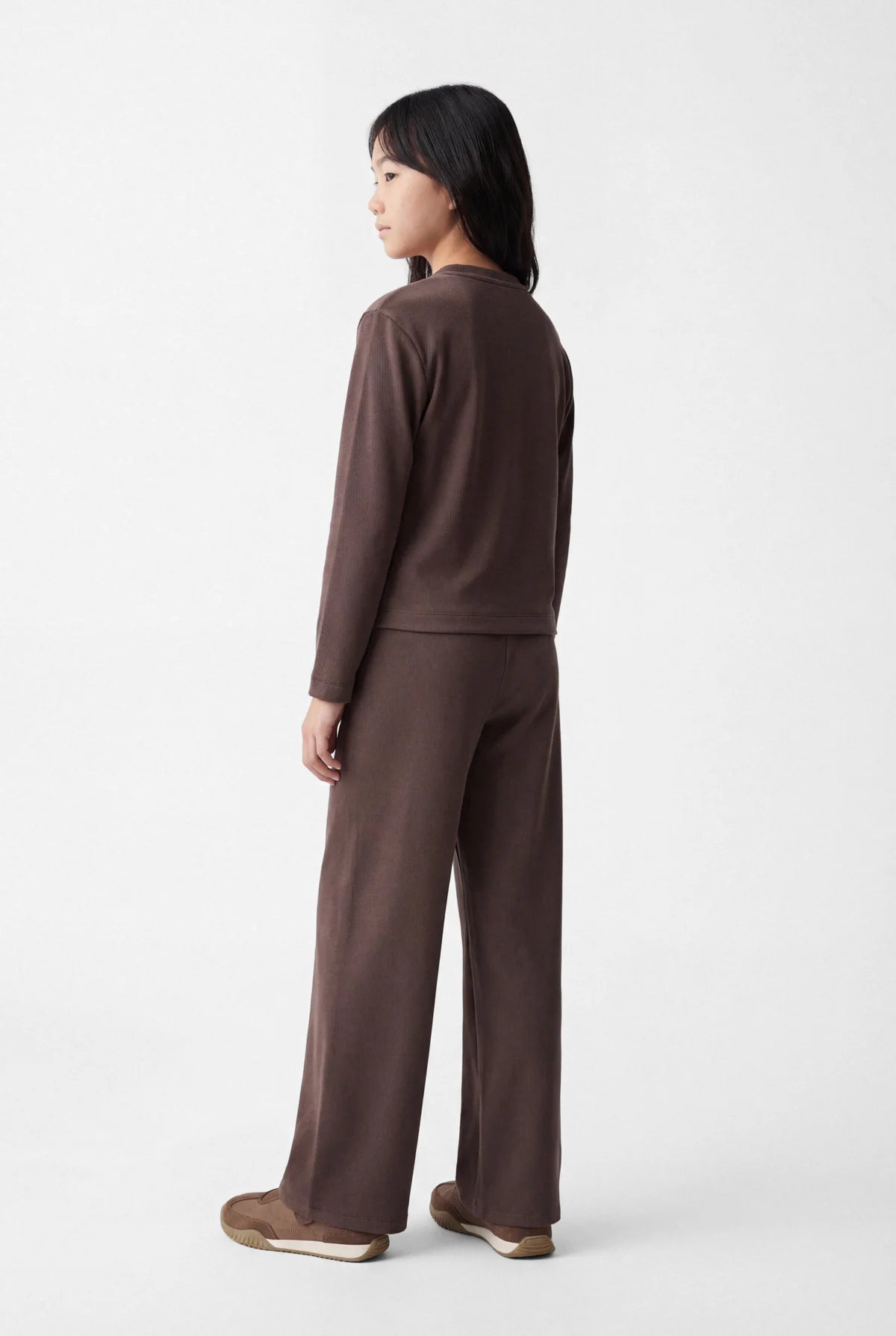 Girls' Pants with Elastic Waistband