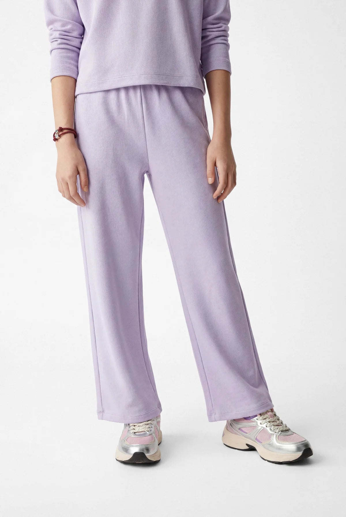 Girls' Pants with Elastic Waistband