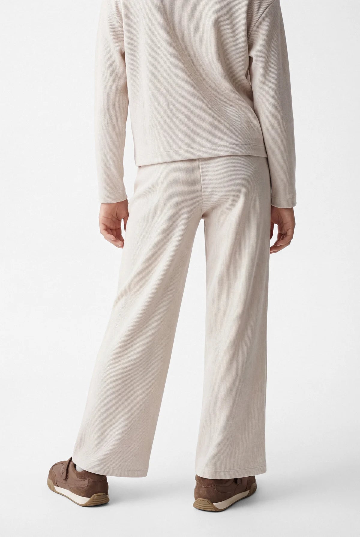 Girls' Pants with Elastic Waistband