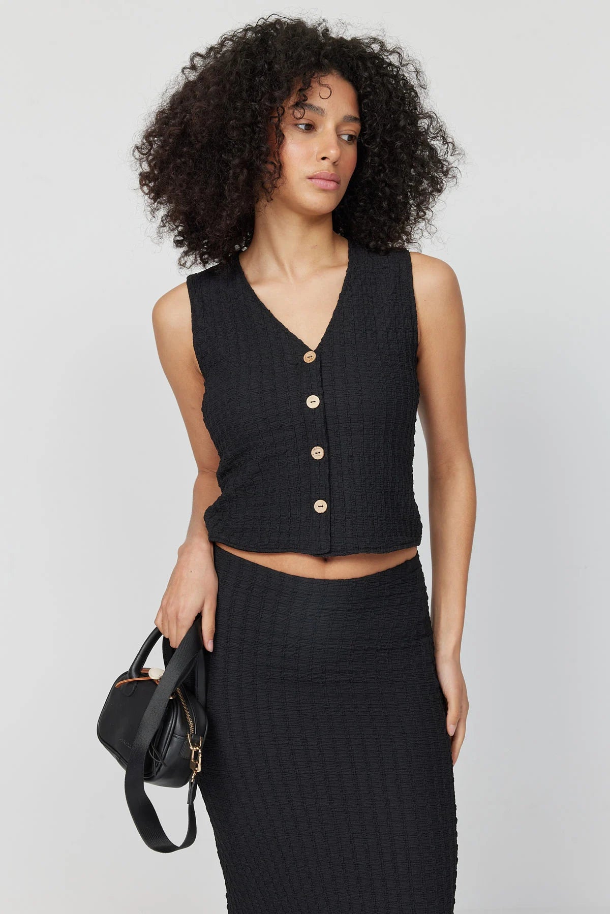Women's Textured Vest