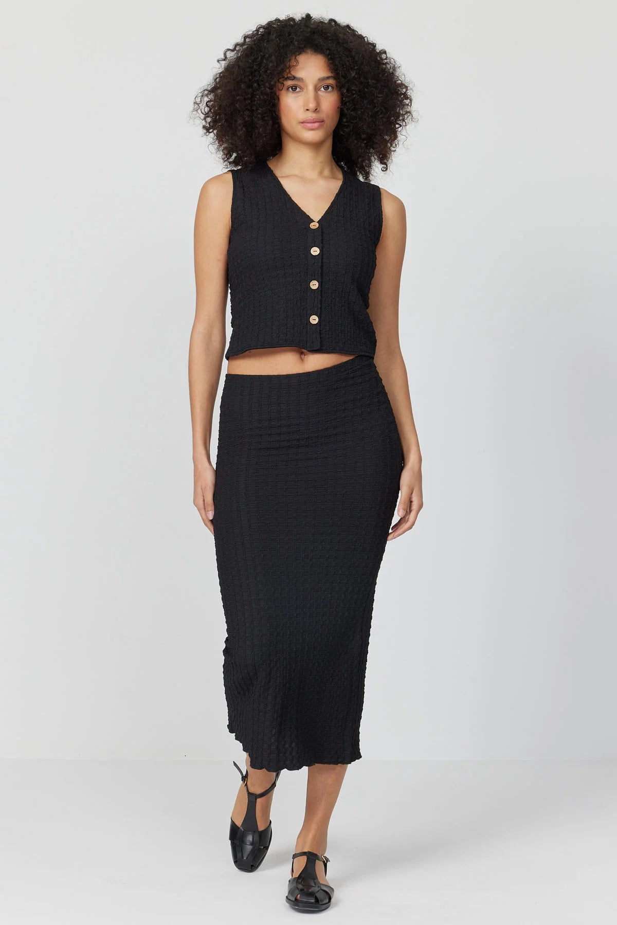 Women's Textured Vest