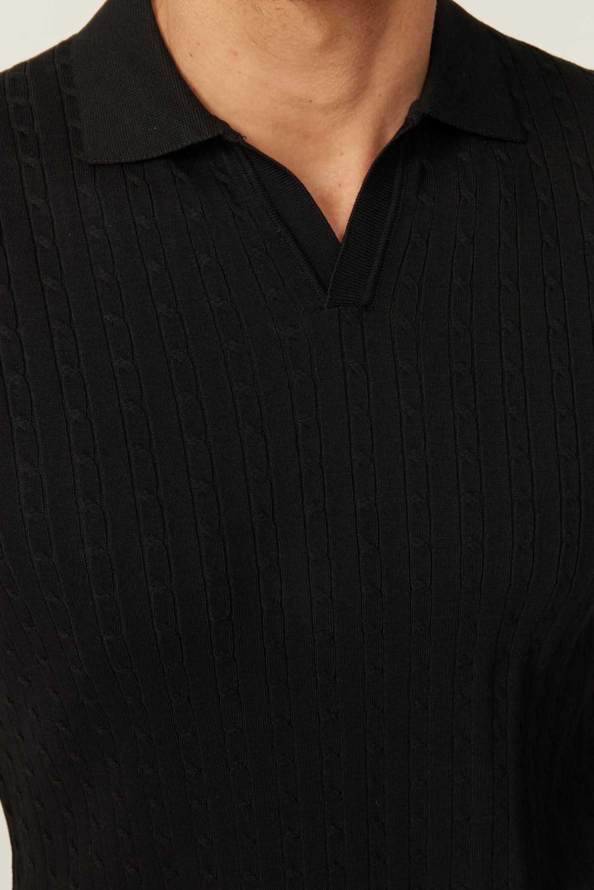 Men's Textured Knit T-shirt