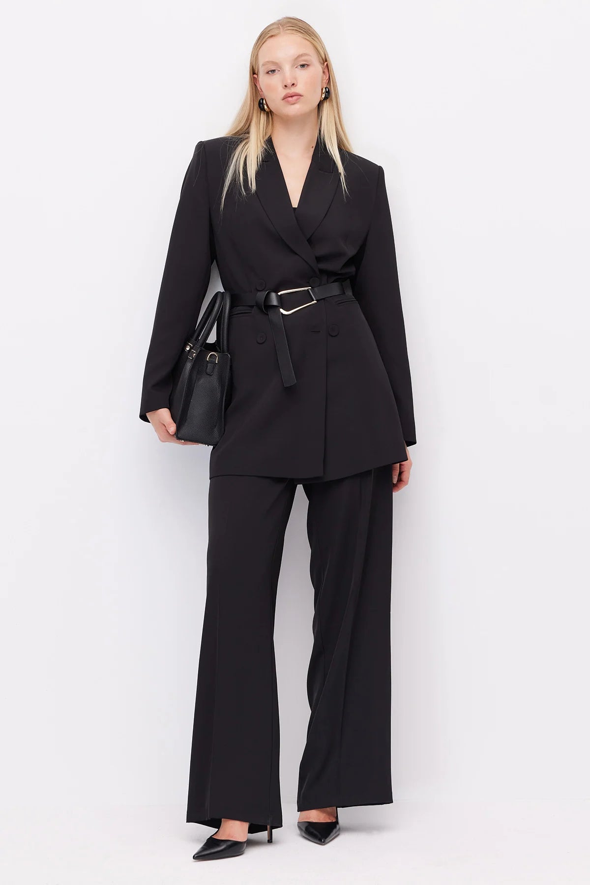 Women's Fabric Trousers