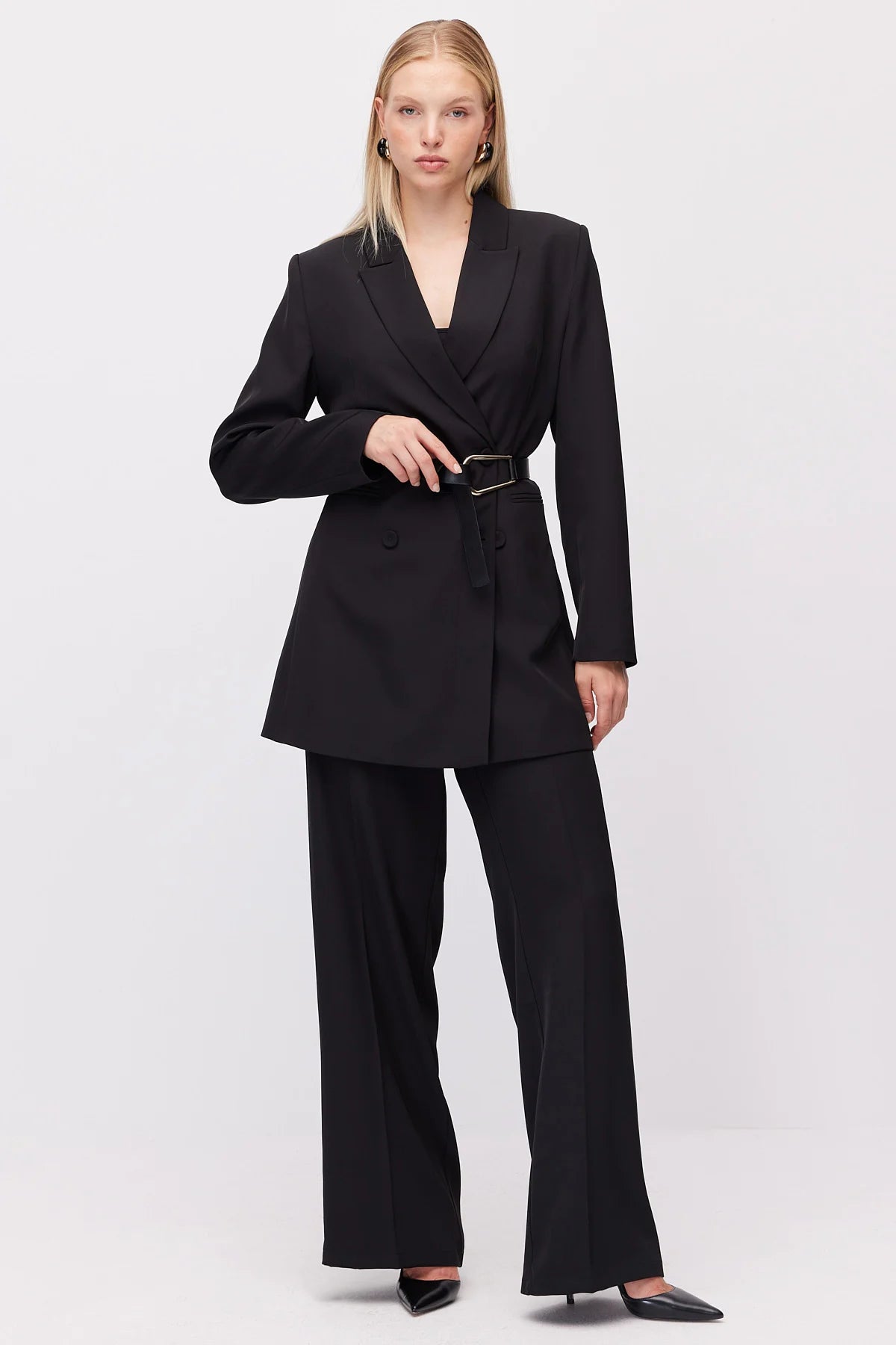 Women's Fabric Trousers
