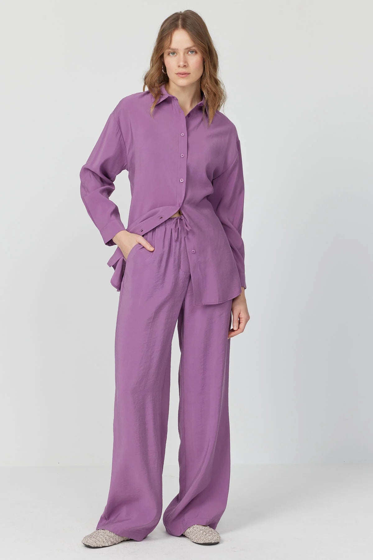 Women's Wide Leg Trousers