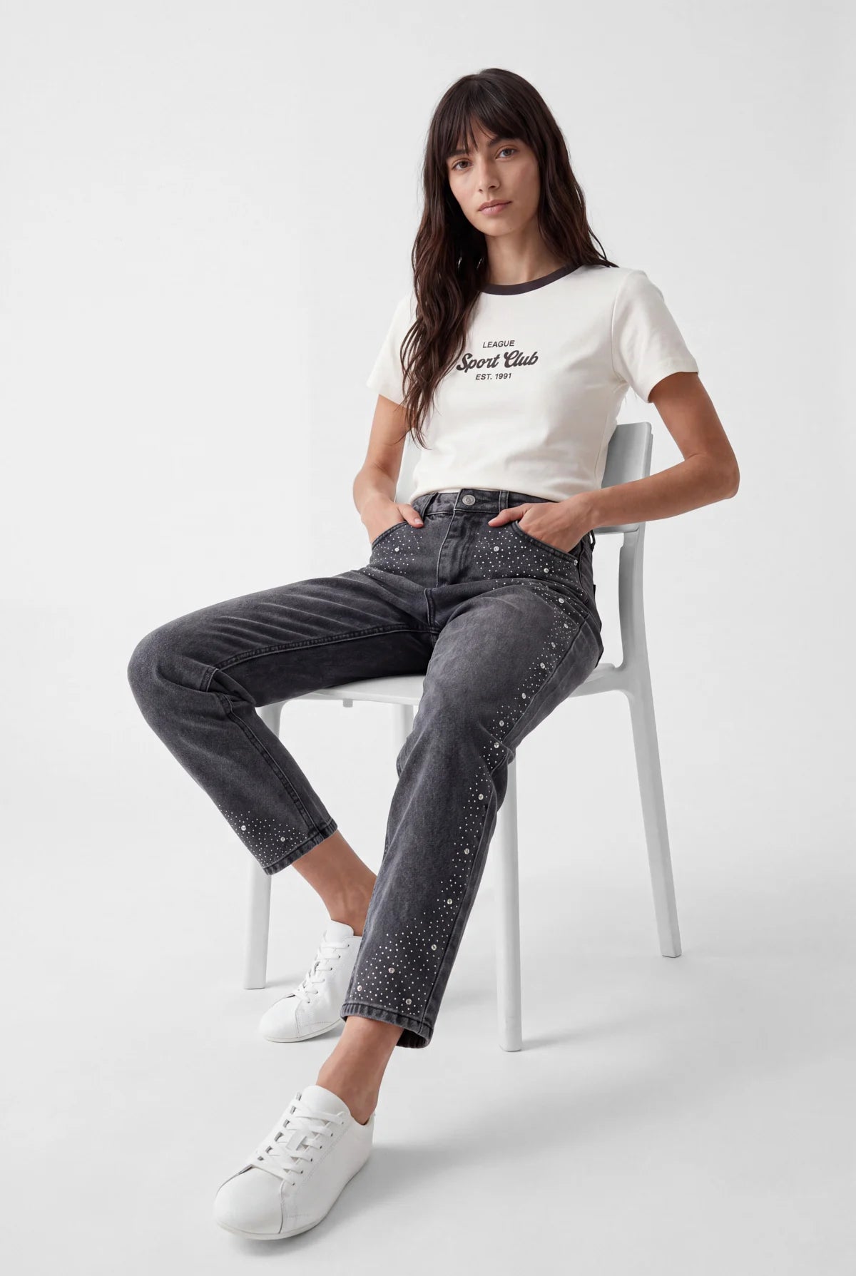 Women's High-Waisted Jeans