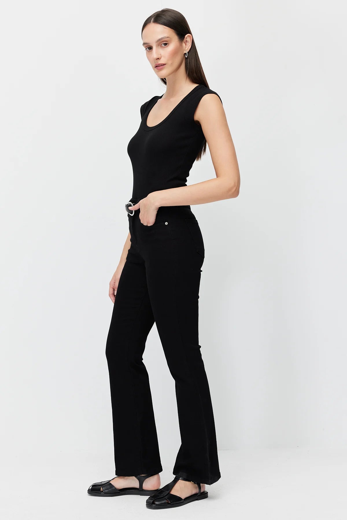 Women's High-Waisted Jeans