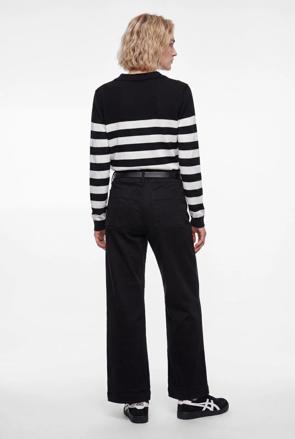 Women's High Waist Straight Cut Jeans