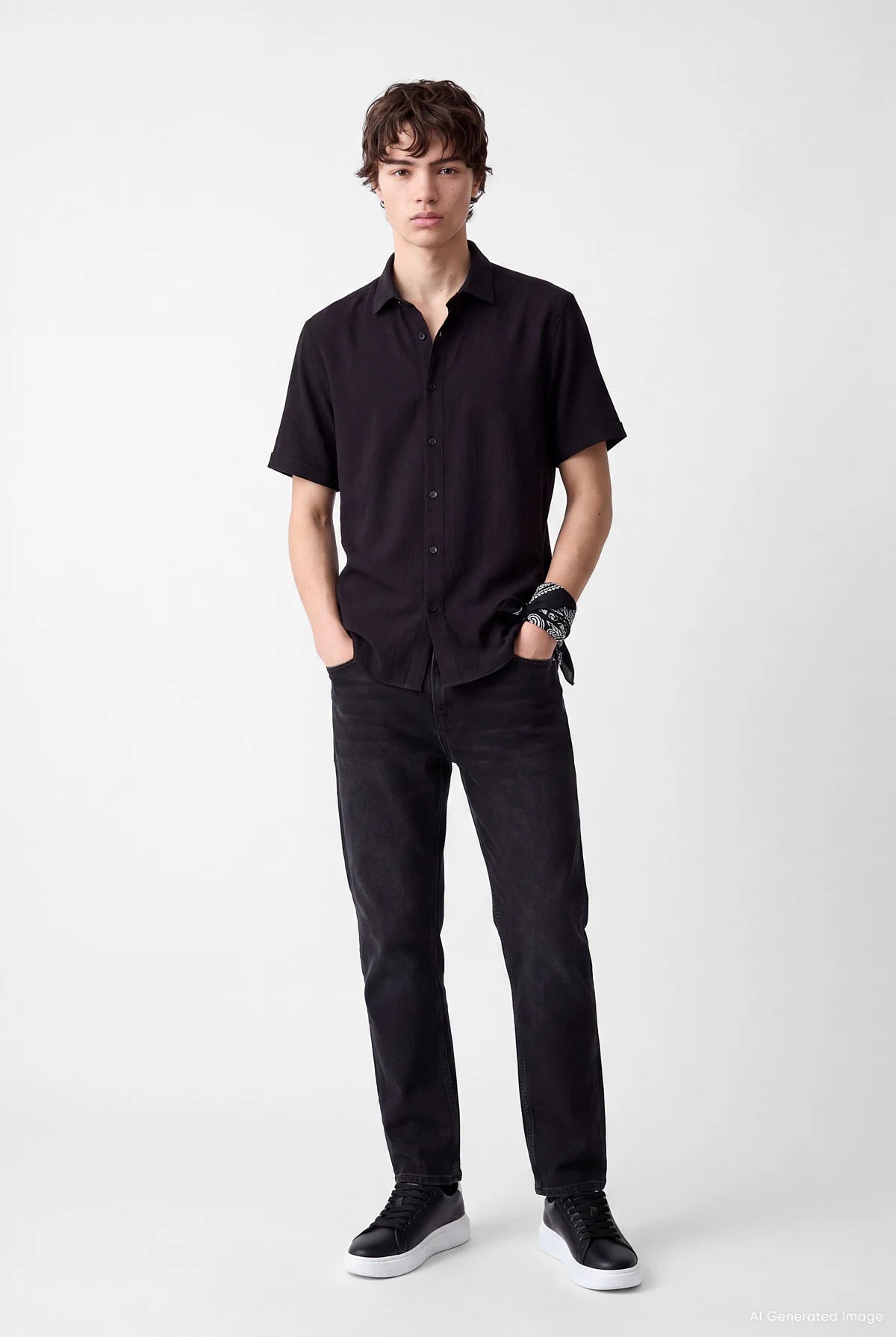 Men's Wide-Leg Jeans
