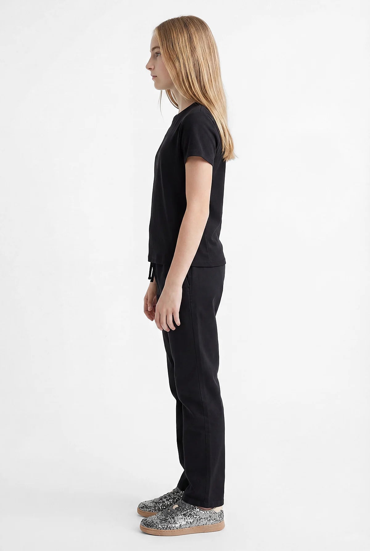 Girls' Pants with Elastic Waistband