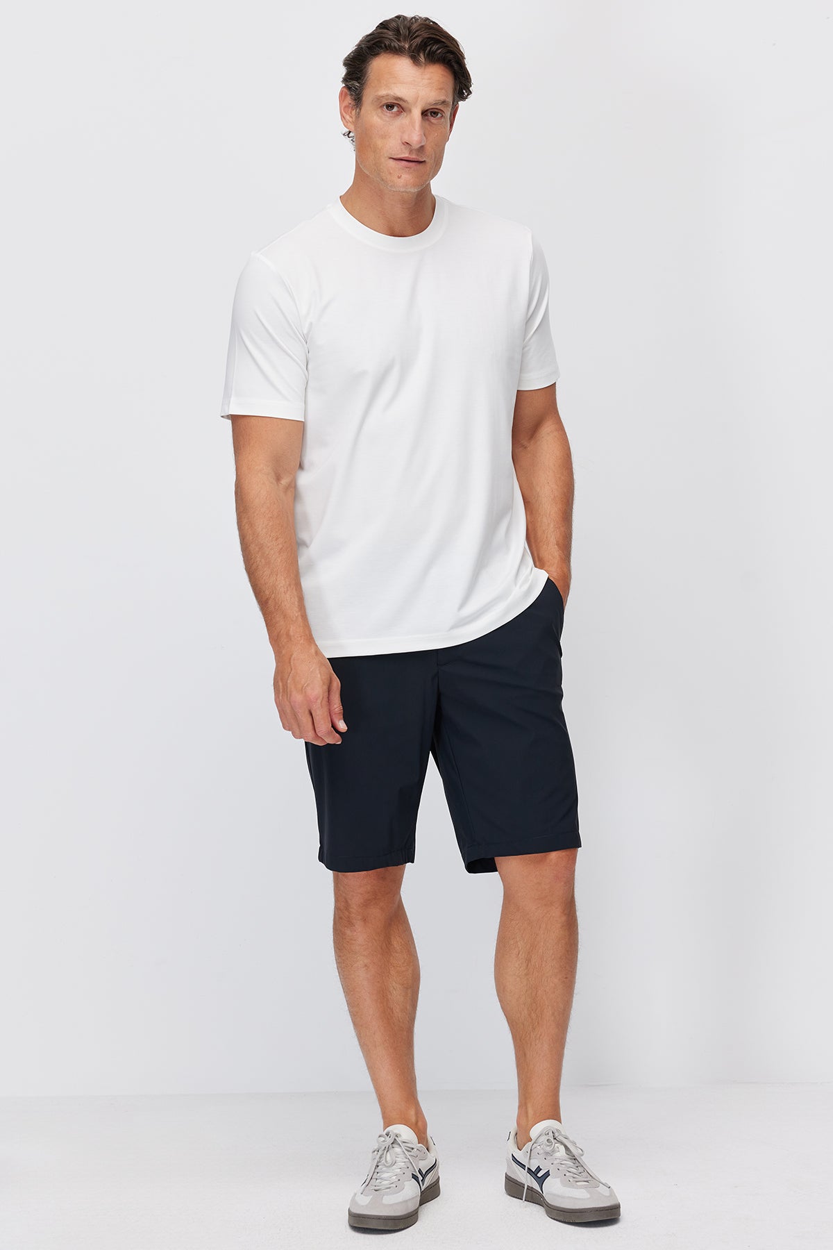 Men's Elastic Waist Jogger Shorts