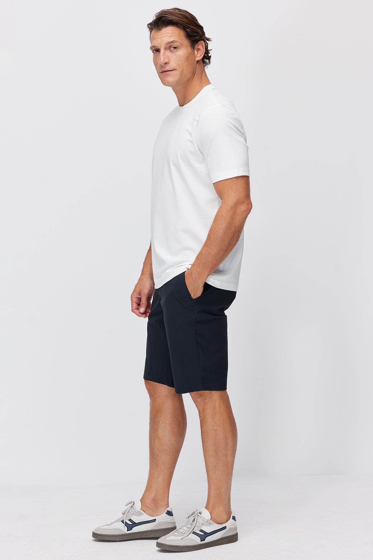 Men's Elastic Waist Jogger Shorts