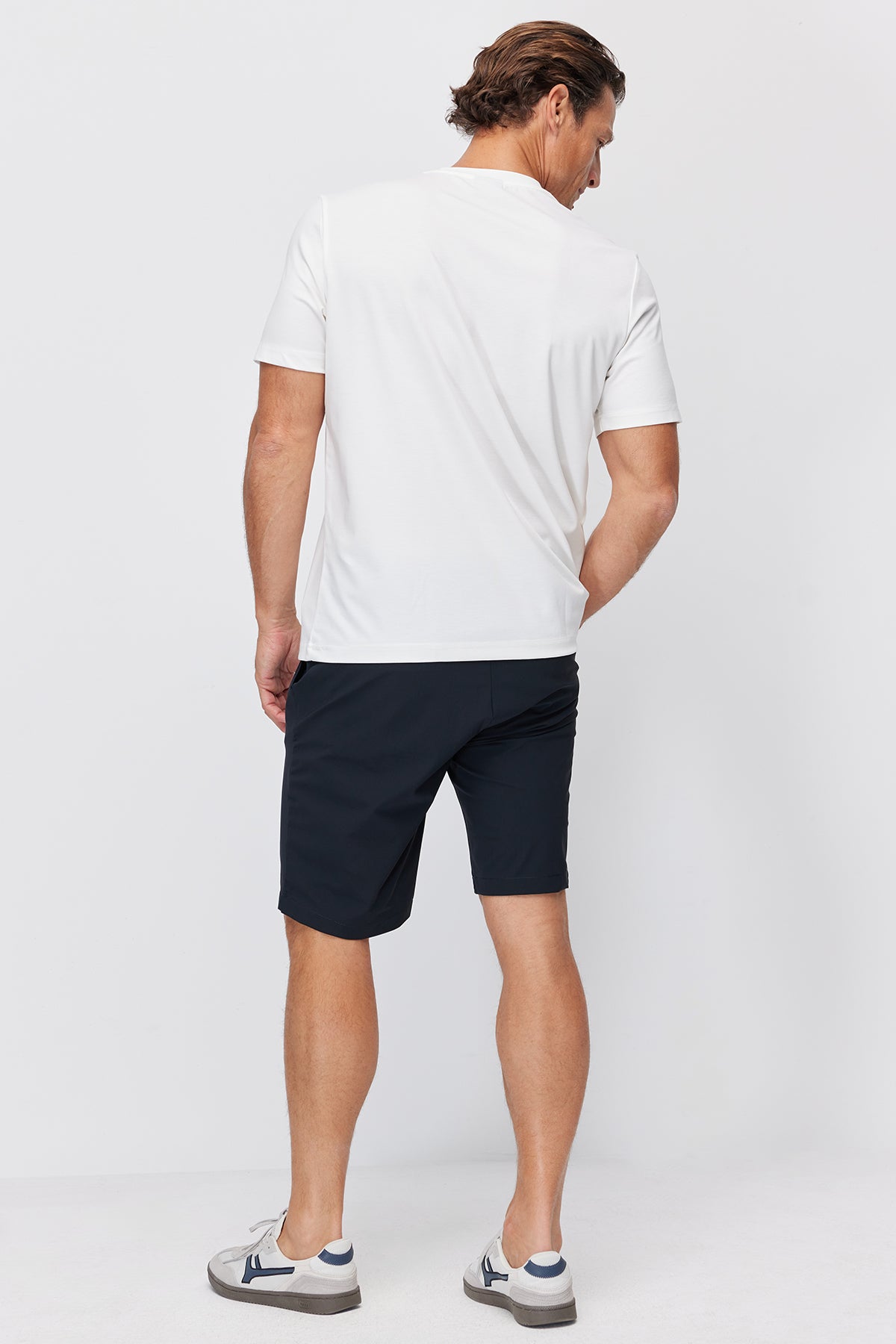 Men's Elastic Waist Jogger Shorts